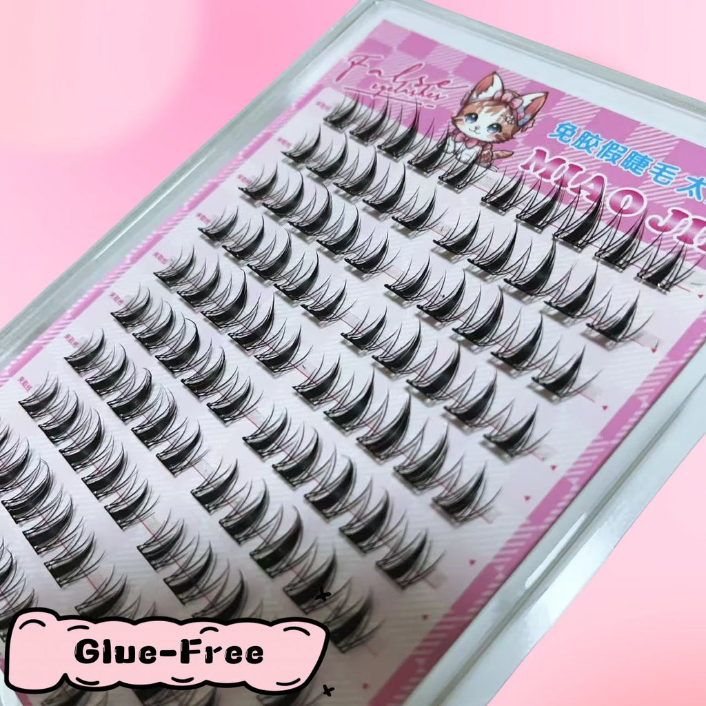 The BloomLash Manga-Style DIY Cluster Set