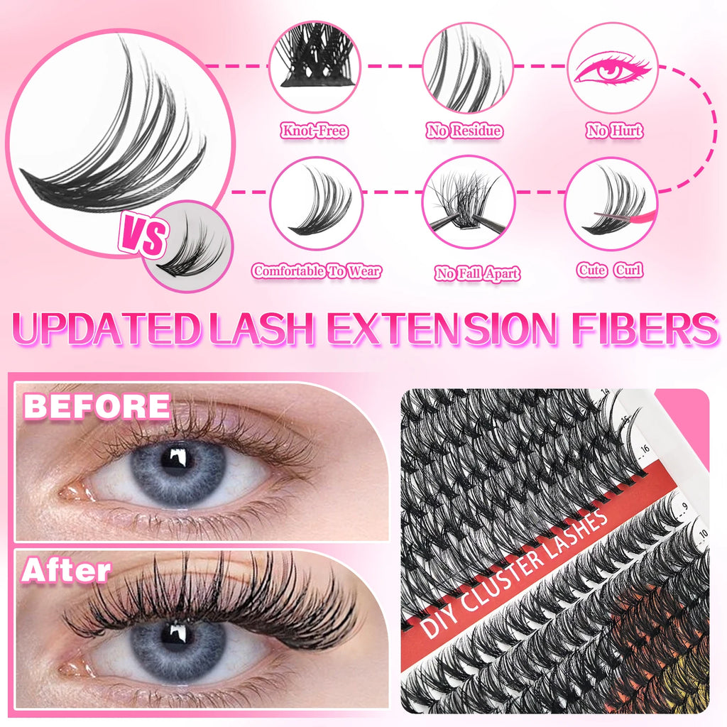 The BloomLash DIY Cluster Extension Kit