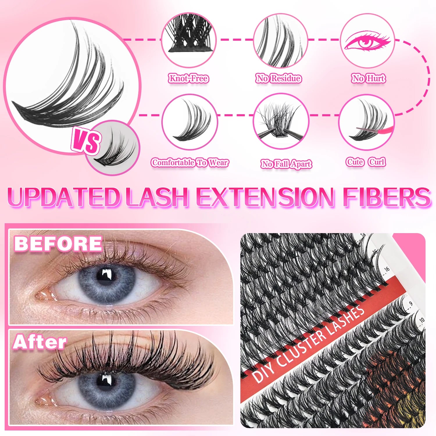 The BloomLash DIY Cluster Extension Kit