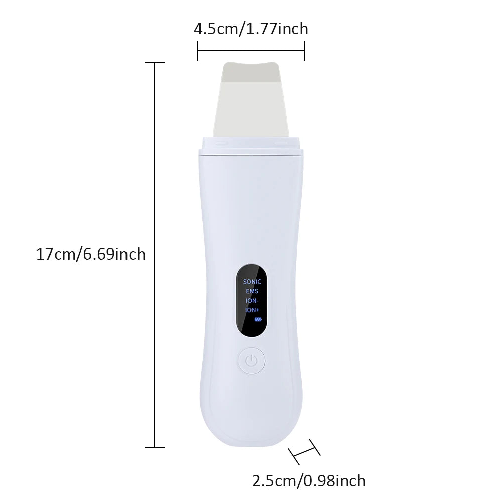 Bloom Ultrasonic Skin Scrubber Skin Spatula