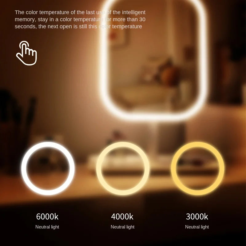 The BloomGlow LED Vanity Mirror