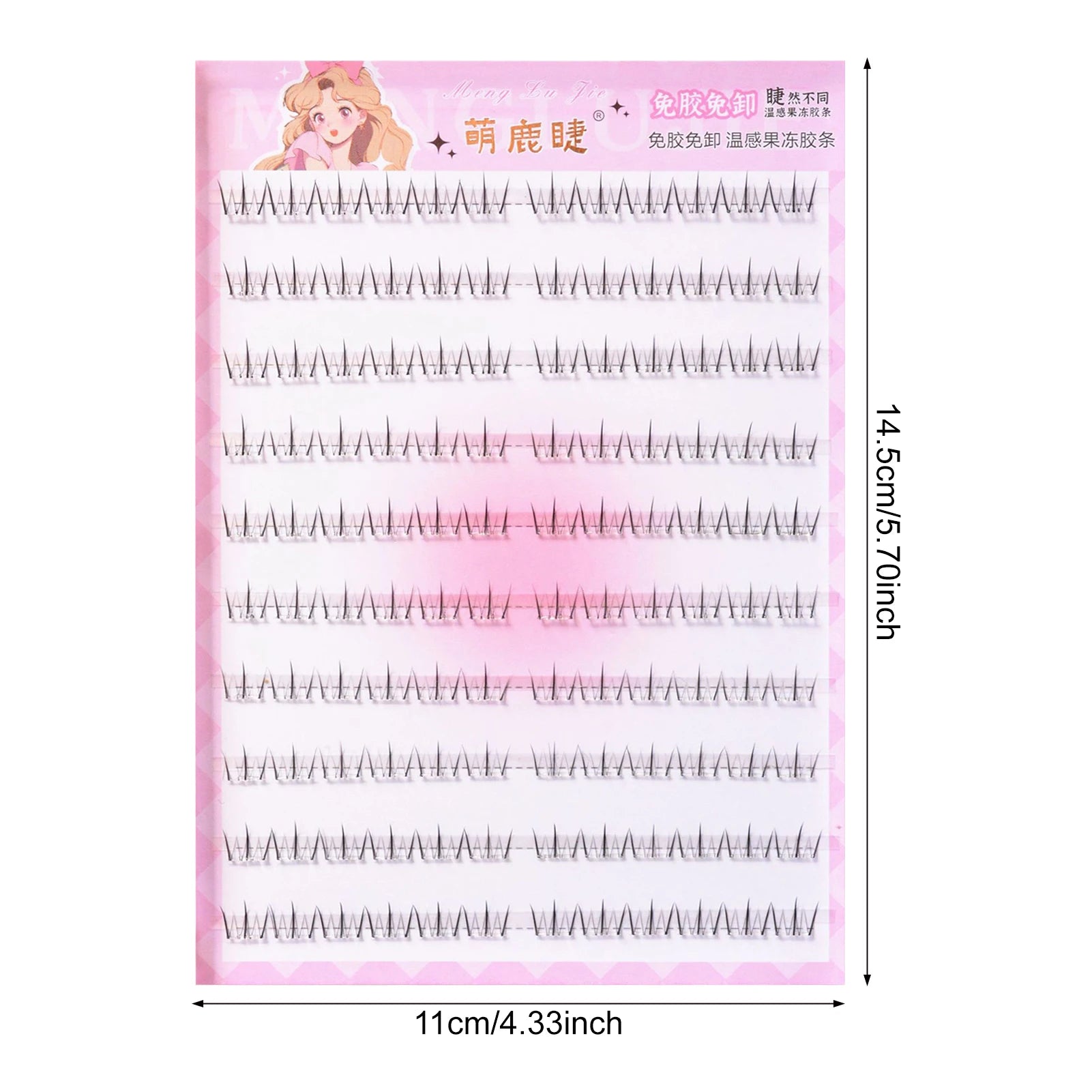 The BloomLash Natural Lower Lash Cluster Set
