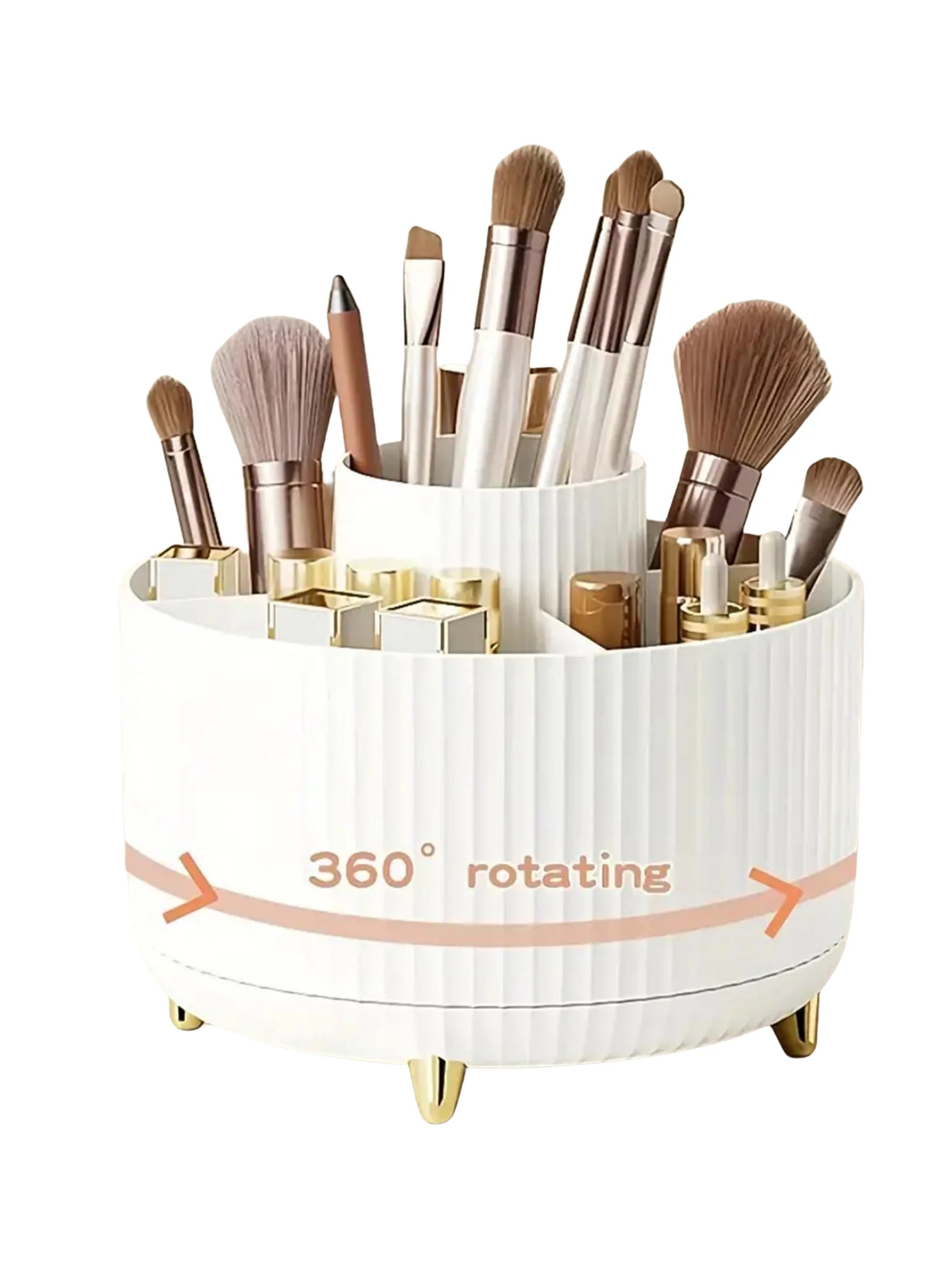 The BloomSpin 360° Rotating Cosmetic Organizer