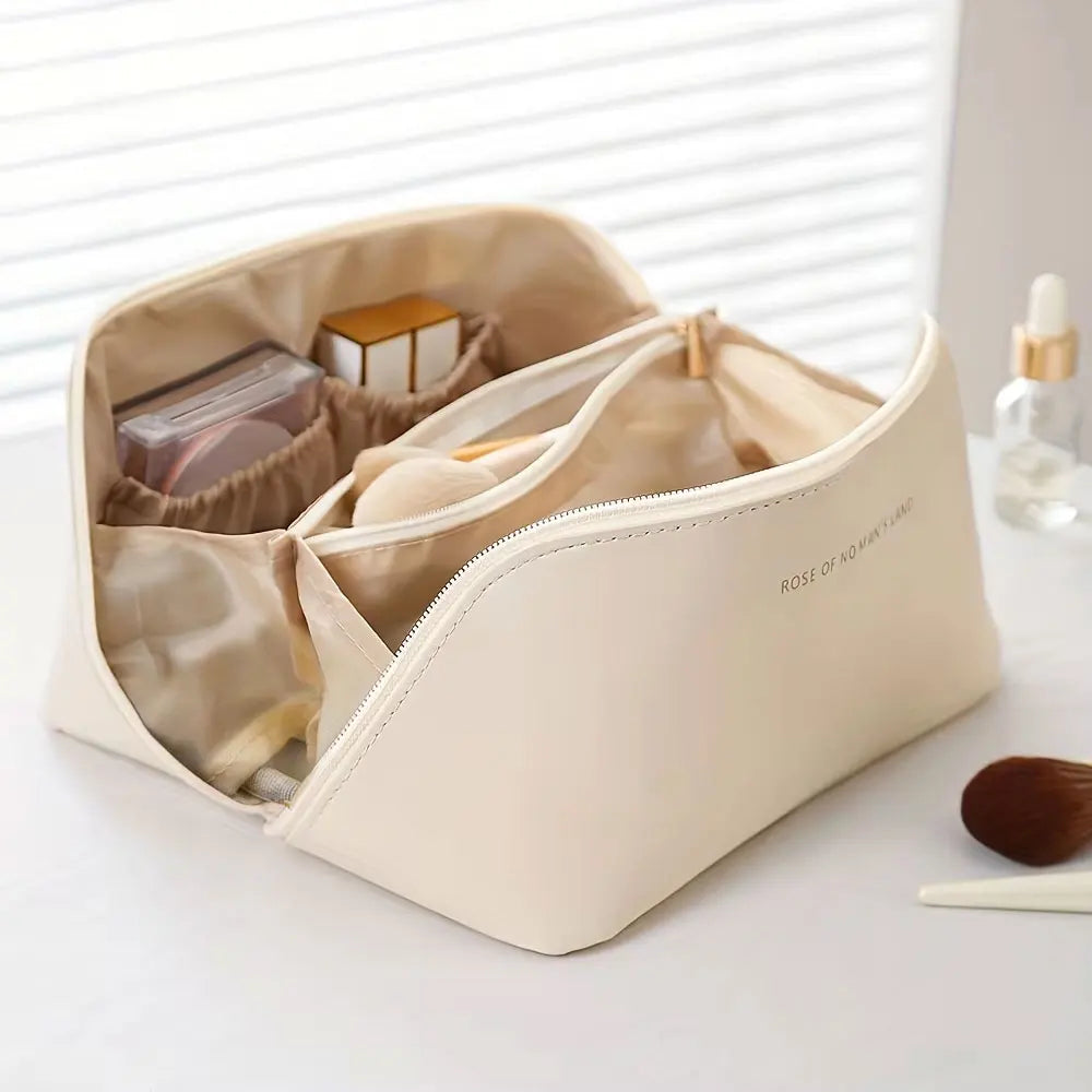 The BloomPouchel Open-Flat Cosmetic Case
