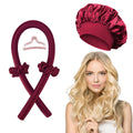 The BloomCurl Heatless Curling Rod & Bonnet Set