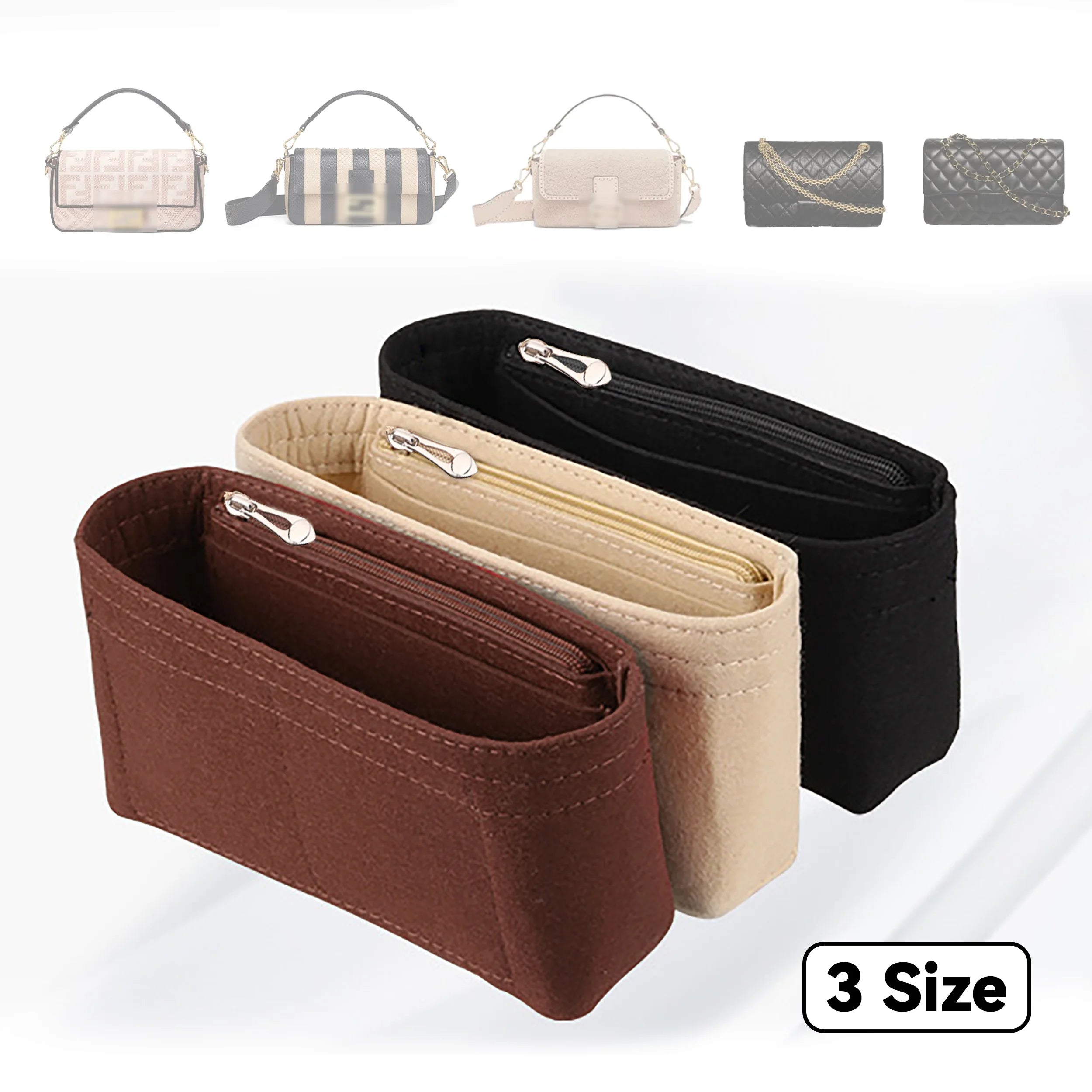 The BloomShaper Premium Felt Bag Organizer
