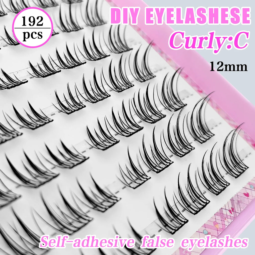 The BloomLash Fox Eye Glue-Free Cluster Set