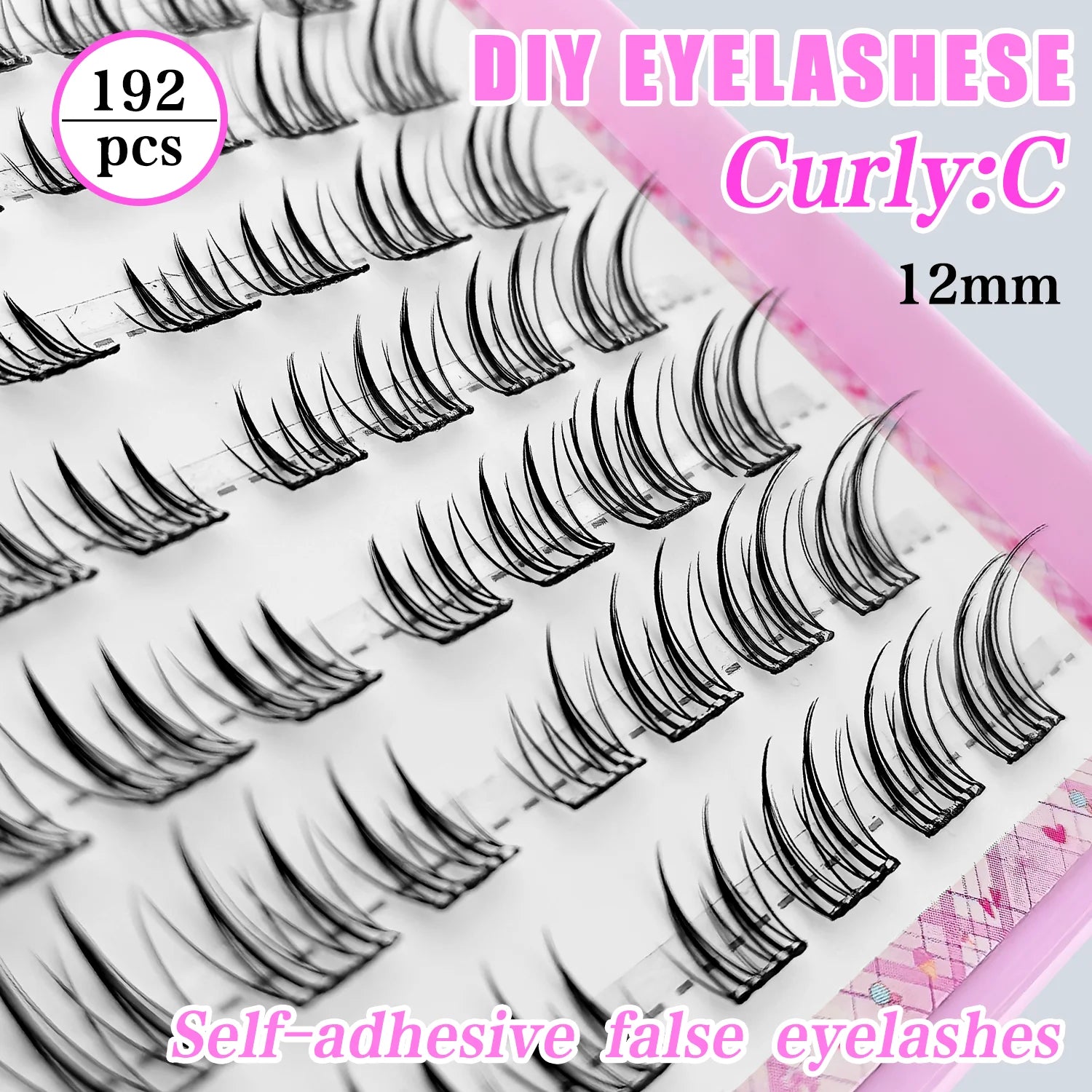 The BloomLash Fox Eye Glue-Free Cluster Set