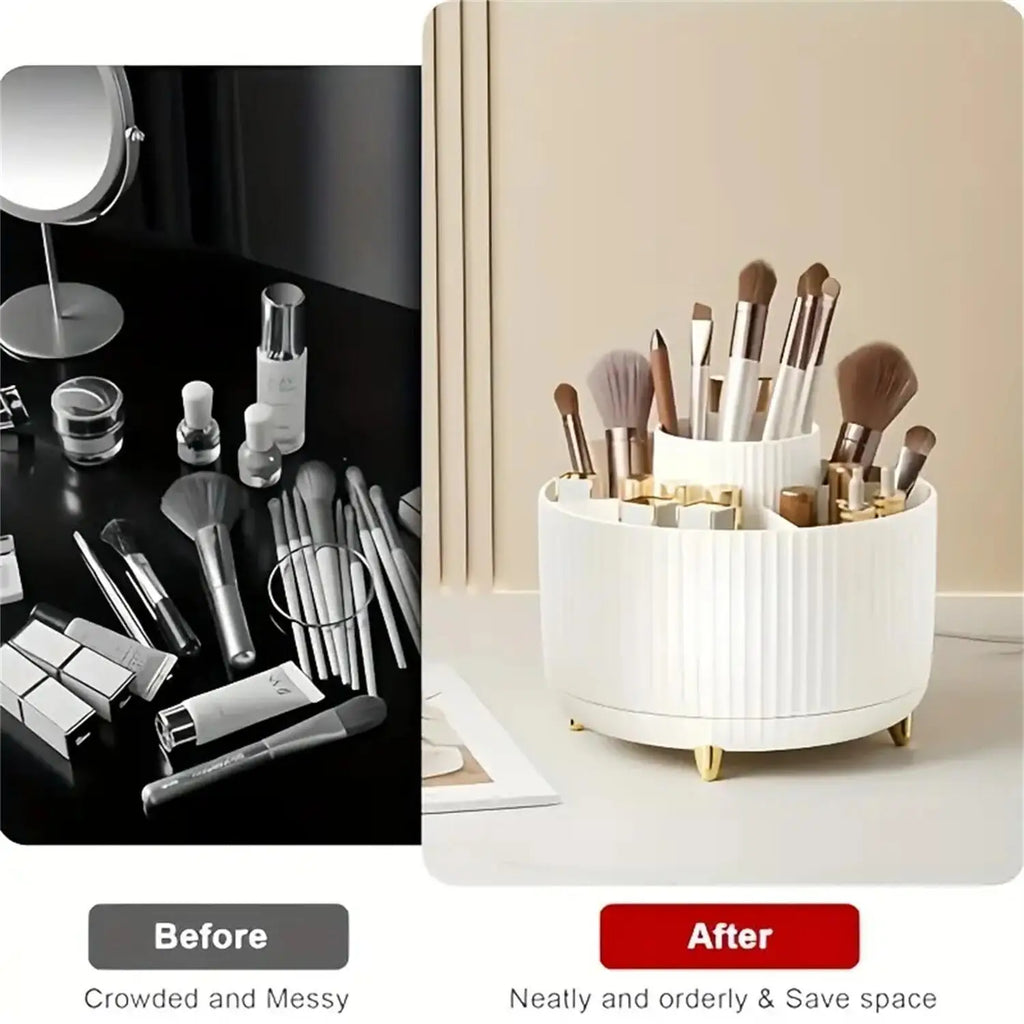 The BloomSpin 360° Rotating Cosmetic Organizer
