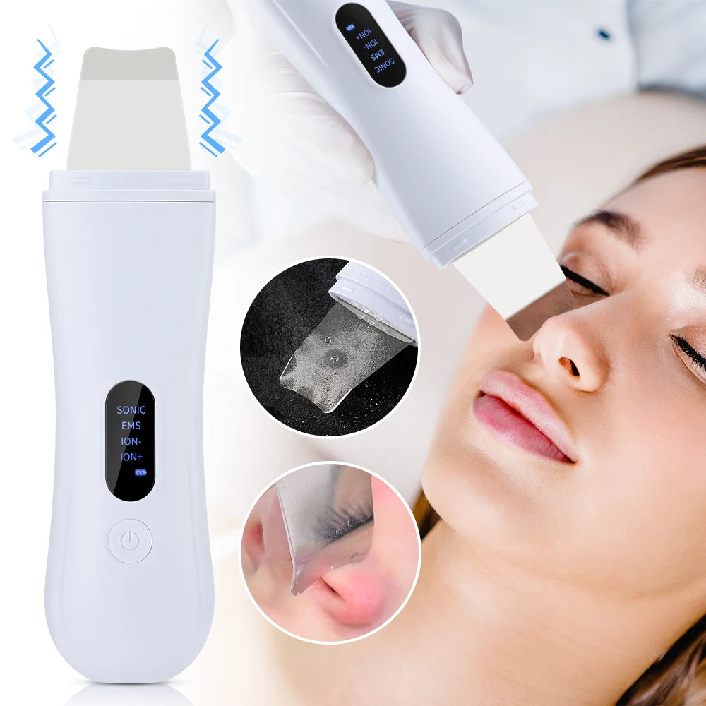 Bloom Ultrasonic Skin Scrubber Skin Spatula