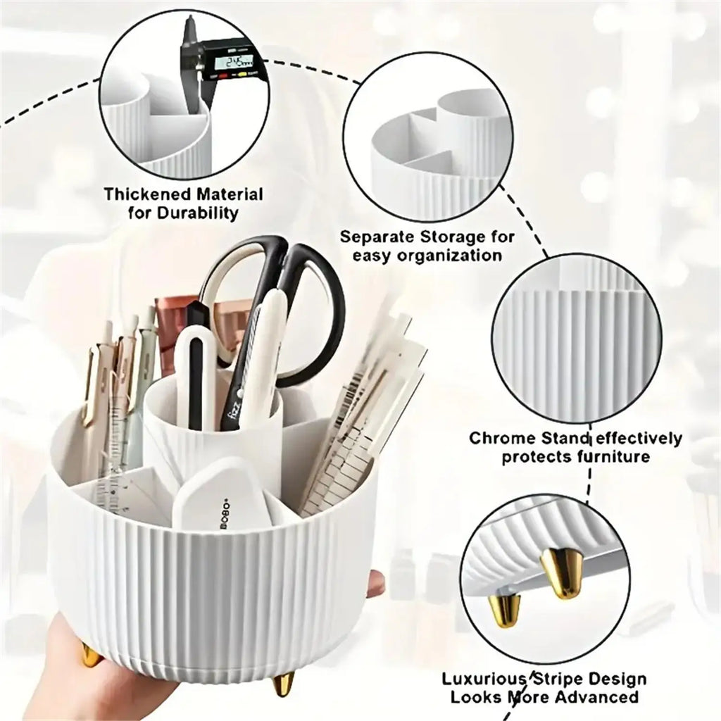 The BloomSpin 360° Rotating Cosmetic Organizer