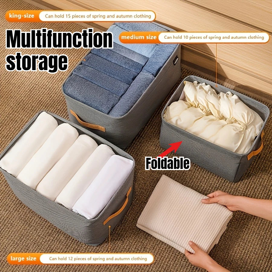 The BloomSpace Foldable Closet Organizer Box