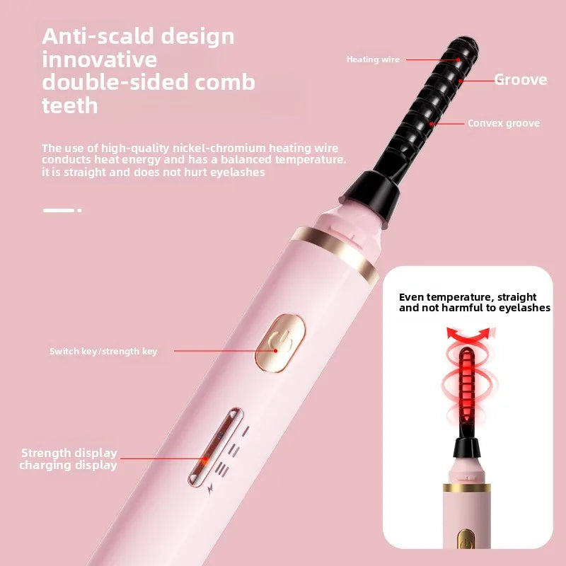 The BloomGlow Heated Eyelash Curler