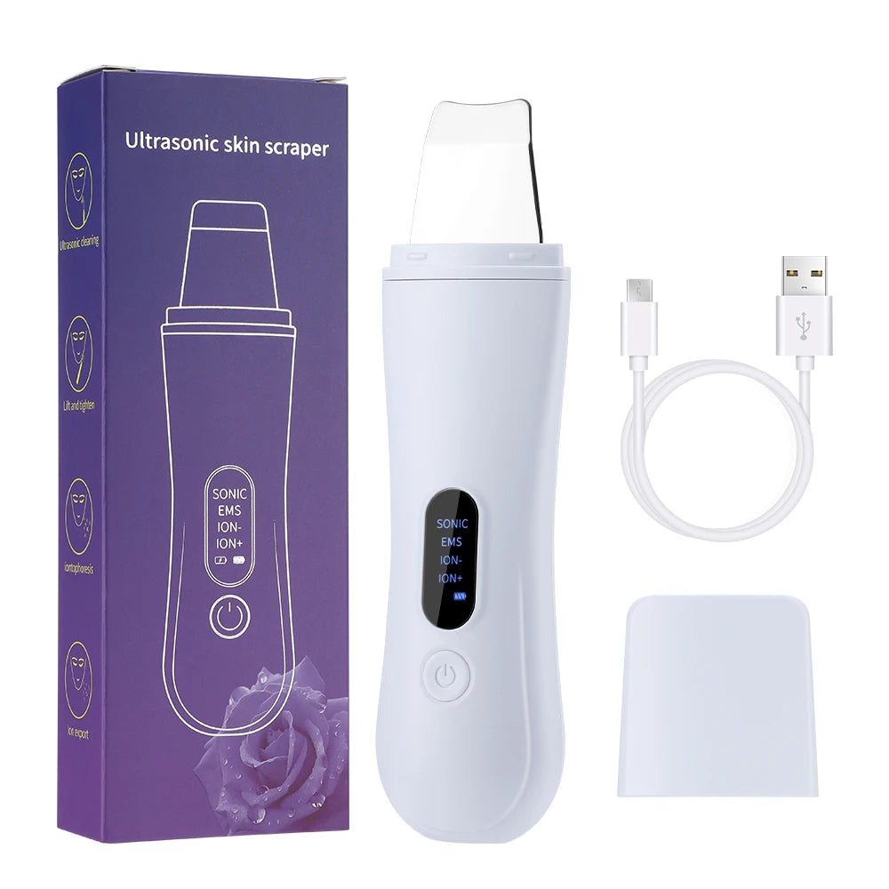 Bloom Ultrasonic Skin Scrubber Skin Spatula