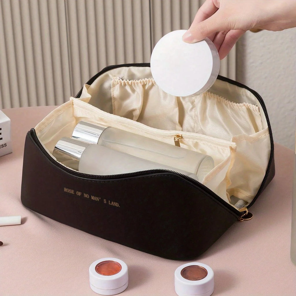 The BloomPouchel Open-Flat Cosmetic Case