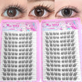 The BloomLash Fox Eye Glue-Free Cluster Set