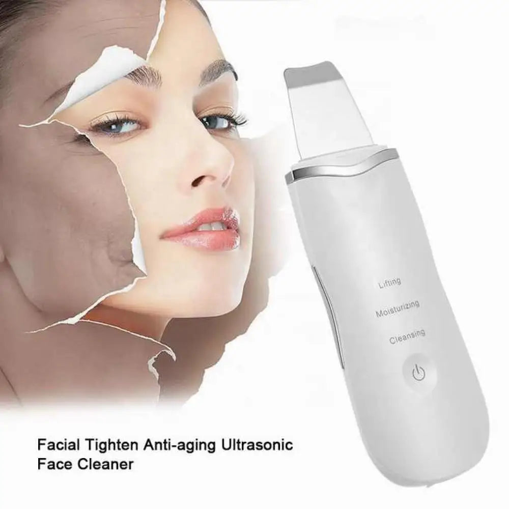 The BloomGlow Ultrasonic Skin Scrubber