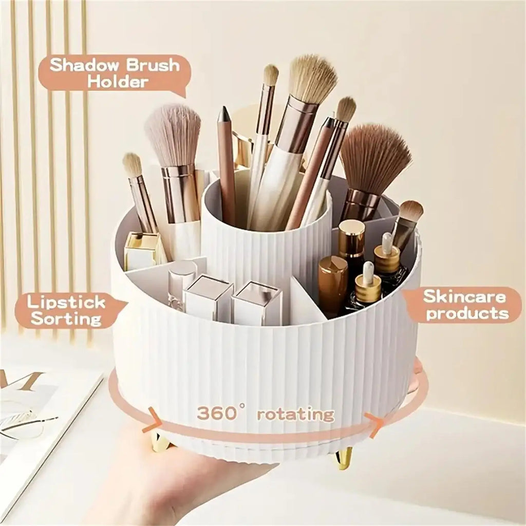 The BloomSpin 360° Rotating Cosmetic Organizer